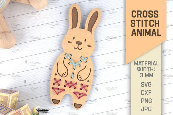 A Bunny SVG Laser Cut Design for Cozy Apparel