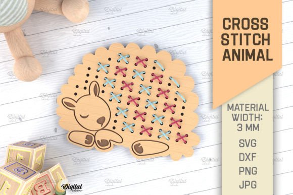 A Review of the Sheep LaserCut Cross Stitch Design