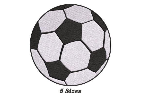 Charming Soccer Ball Embroidery for Business