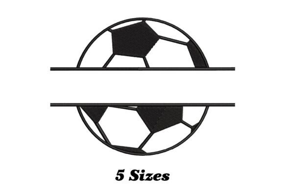 Crafting with the Soccer Ball Name Frame Embroidery Design