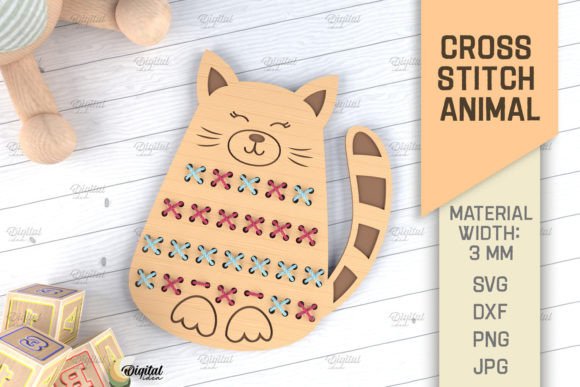 Evaluating the Cross Stitch Cat Laser Cut SVG for Craft Fair Success