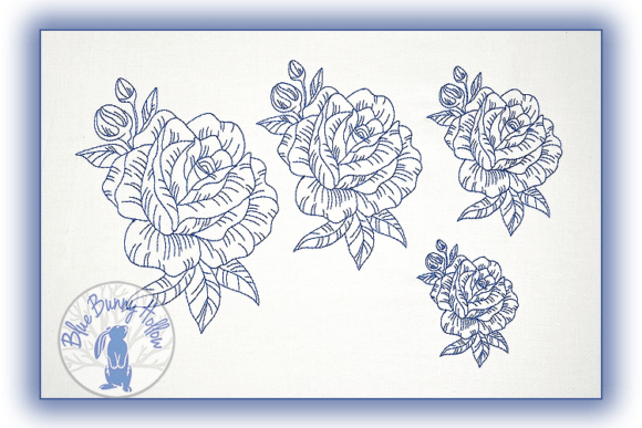 Flower Blue: A Delicate Touch for Handmade Gifts