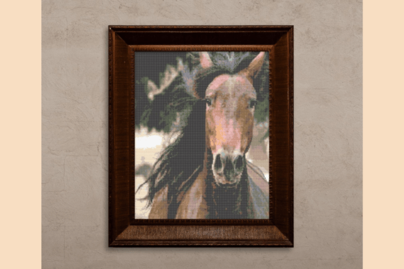 Horse Cross-Stitch Pattern: A Designer's Review for Business Merch
