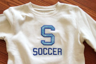 S for Soccer Applique: A Versatile Design